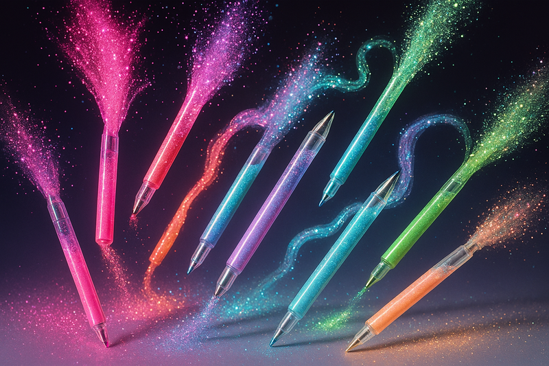 ta bort loggan, mer glitter som första bilden du skapade, blandat neon färger och pastell färger